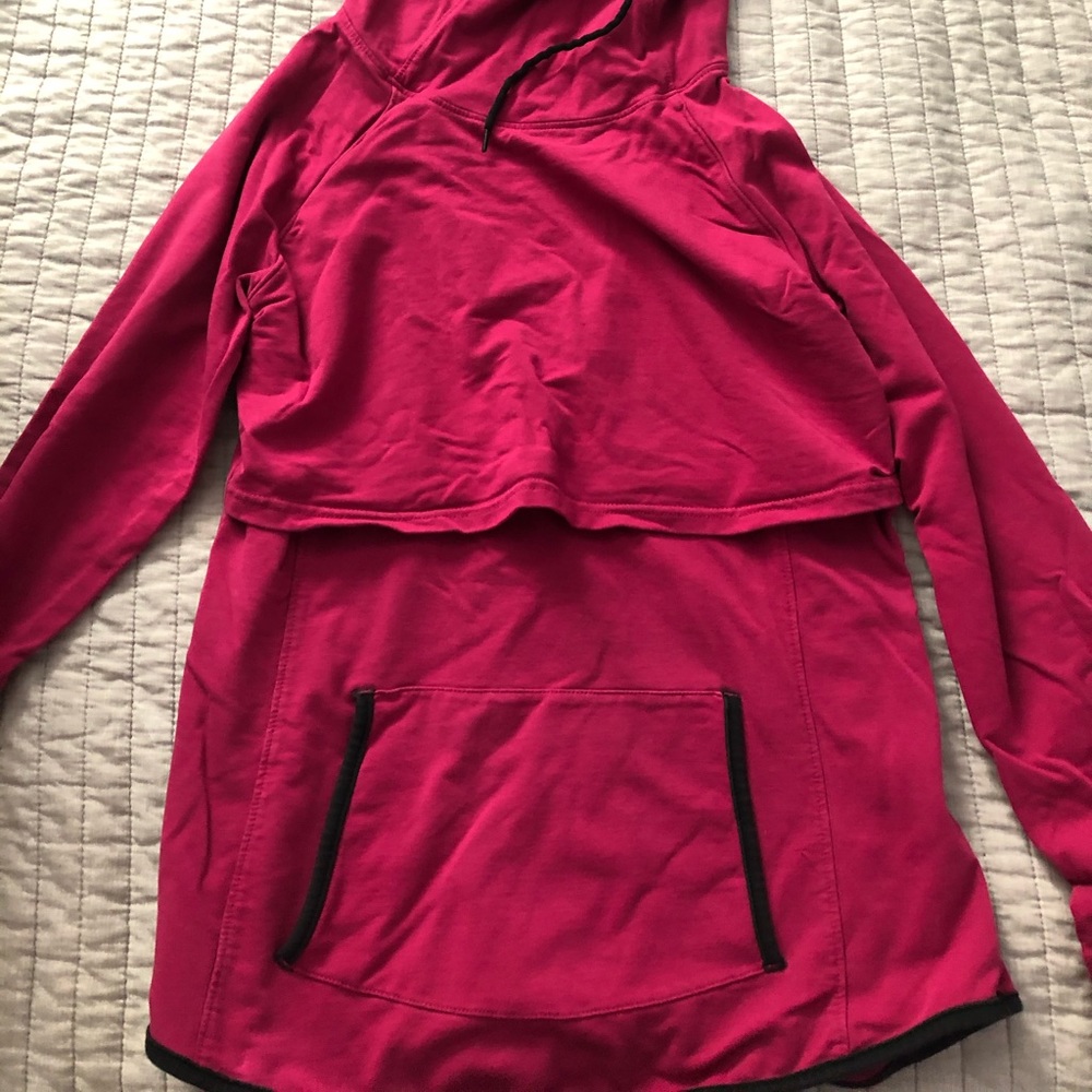 Latched Mama Cowl Neck Hoodie